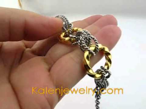 Stainless Steel Stamping Bracelets - KJB130109
