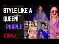 Purple Saree Styling Ideas Traditional Modern Look Styling A Purple Shade Saree With Elegance