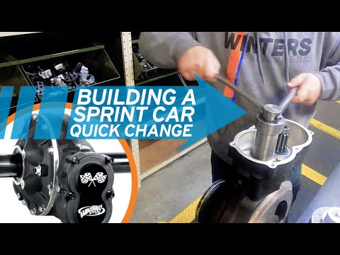 Sprint Car Quick Change Assembly // Winters Tech