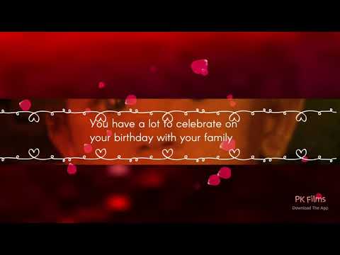 HAPPY BIRTHDAY TO YOU " ALEKHYA "