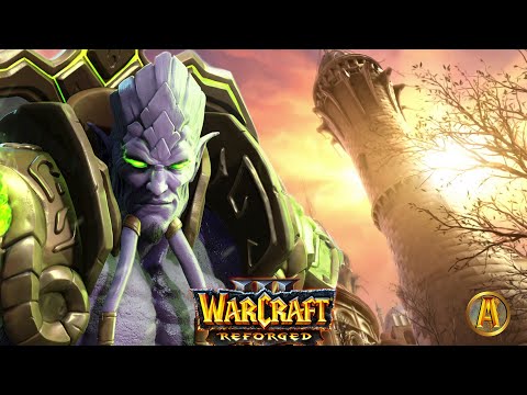 Arthas Kills Antonidas & Archimonde Destroys Dalaran Cinematic [Warcraft III: Reforged]