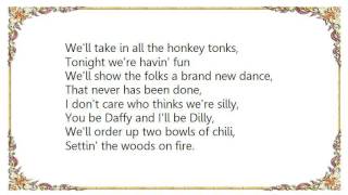 George Jones - Settin&#39; the Woods on Fire Lyrics