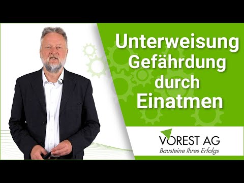 Gefahrstoffunterweisung Einatmen online - TRGS 900 AGW Werte