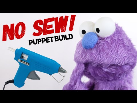 NO SEW Puppet Build - Easy to Follow - Make a Puppet Easy