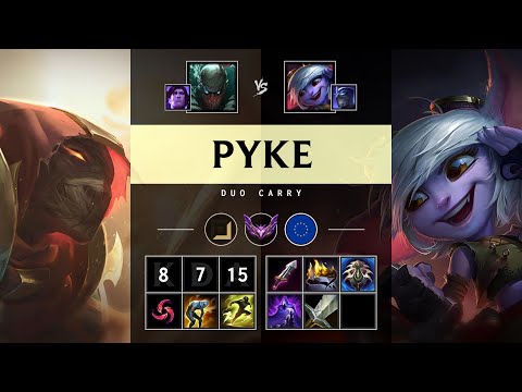 Pyke ADC vs Tristana - EUW Master Patch 25.20