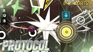 Protocol by Shodai1128 | Normal mode | Geometry dash 2.2