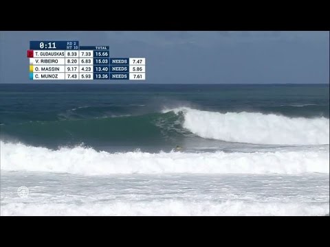 Vasco Ribeiro's 9-pointer at the Hawaiian Pro