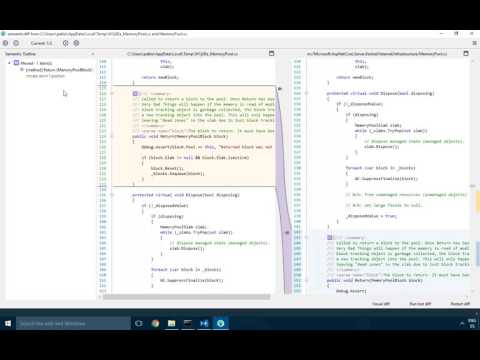 Semantic Visual Diff explained with Git