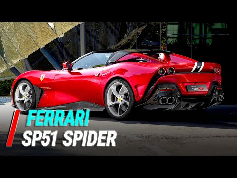 New Ferrari SP51 Is A One-Off Roadster Based On The 812 GTS