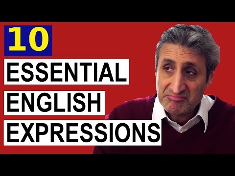 10 ESSENTIAL English Expressions