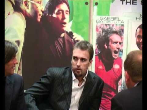 Batistuta in Frankfurt, Germany