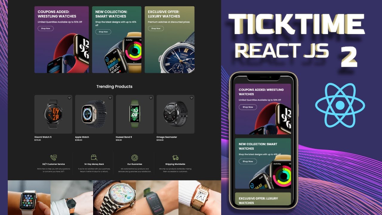 TickTime | E-commerce Sites ReactJS - Part 2