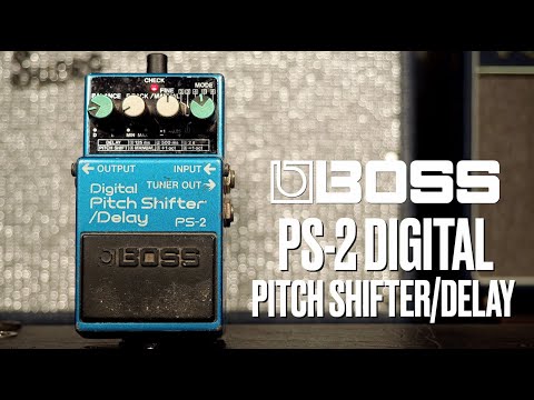 Boss PS-2 Digital Pitch Shifter/Delay (Blue Label) 1987 - 1992 w/ original Box and warranty card. image 7