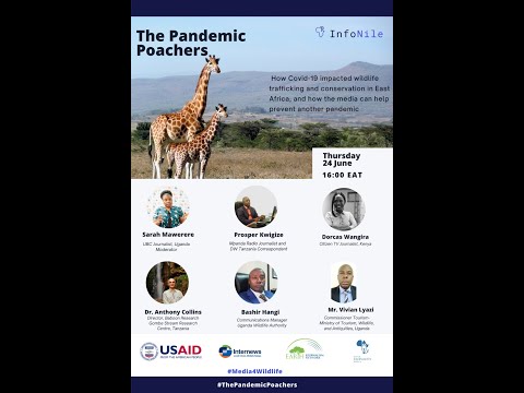 Webinar: The Pandemic Poachers - How Covid-19 impacted wildlife conservation in East Africa