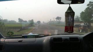 preview picture of video 'Time lapse from Mirpur to Sarghoda'