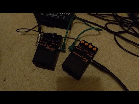 Boss HM2 Heavy Metal & HM3 Hyper Metal