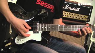 Video thumbnail for EPIPHONE Dot Black Royale by session