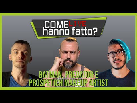 CINEMA da PROSTHETIC MAKEUP ARTIST FT. @FrancescoSanseverino "Come LIVE Hanno Fatto?"⎟Slim Dogs LIVE