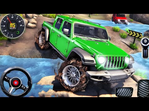Jeep Driving Offroad Simulator 2024 - 4x4 SUV Luxury Prado Driver 3D - Android Gameplay