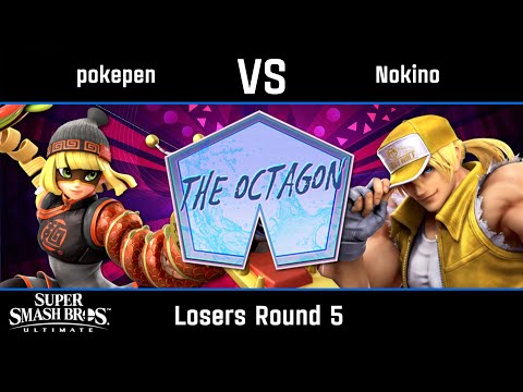 pokepen (Min-Min) vs Nokino (Terry) - Ultimate Losers Round 5 - Octagon #70