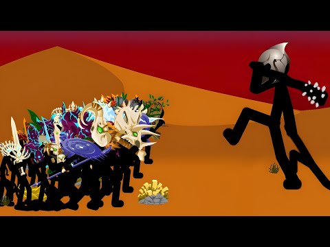 All Skins Of Units Vs The Final Boss | Stick War Legacy