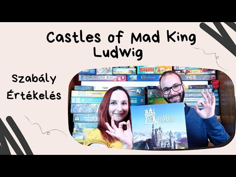 Őrült Lajos király kastélyai: Castles of Mad King Ludwig játékbemutató és szabályismertető - Társasozz Okosan!