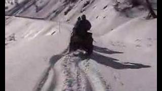 preview picture of video 'la neige la montagne et le quad'