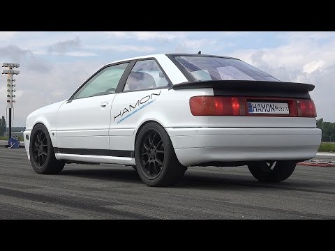 Audi S2 Coupe 1200 HP Turbo Tuning - Extreme Fast Acceleration & Sound