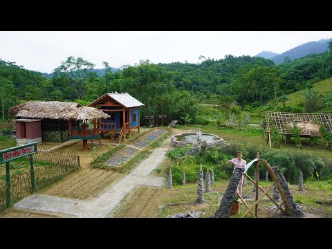 FULL VIDEO :120 Days Living In The Forest, Building A Farm, Farming and Ranching