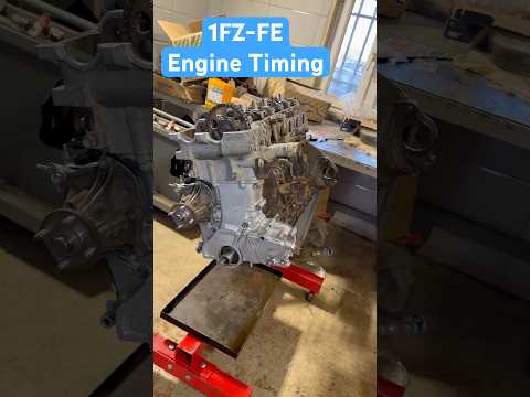 1FZ-FE Engine Timing Marks