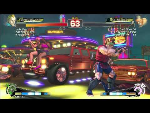 JumboDon (Abel) vs: GarSEEYA 00 (Deej) -  SSF4:AE TRUE HD HIGH RANKED MATCHES