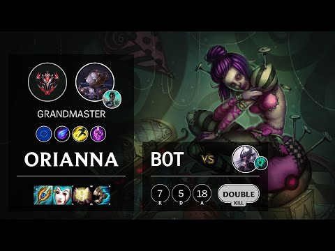 Orianna Bot vs Syndra - EUW Grandmaster Patch 10.15