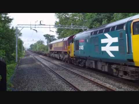 92009+37425+66192 4M63 MOSSEND-HAMS HALL INTERMODAL
