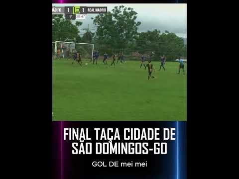 3º GOL FINAL DA TAÇA CIDADE DE SÃO DOMINGOS GOIAS