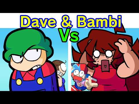 Dave and Bambi - Dimensional Deep End V1 (FNF)