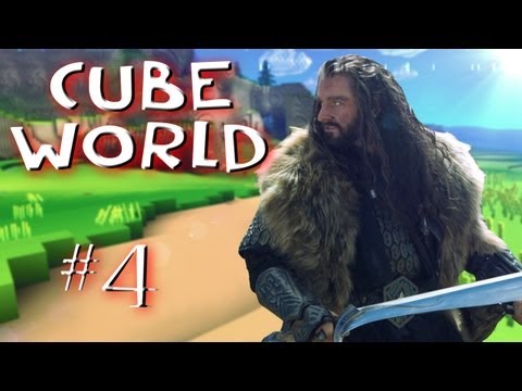 Cube World MP - Adventures of Thorin Oakenshield w/ Creatures Ep. 4 "LEVEL UP!"