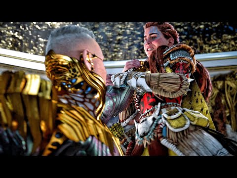 Aloy vs Erik - Far zenith boss fight | Horizon forbidden west