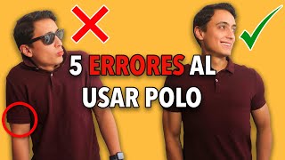 5 ERRORES al usar PLAYERA POLO