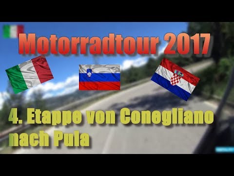 Kroatien mit dem Motorrad | unterwegs im Land der 1000 Inseln | #4 Etappe | Conegliano-Pula
