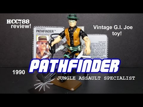 HCC788 - 1990 PATHFINDER - Jungle Assault Specialist - Vintage G.I. Joe toy review! S03E38