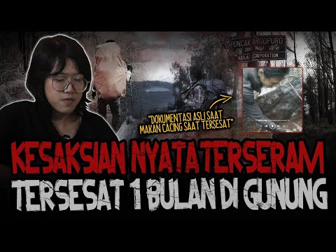 GILA!!! MERINDING SADIS.. KESAKSIAN NYATA 1 BULAN TERSESAT DI Gn. ARGOPURO! SEREM BANGET..