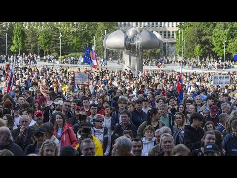 Tausende protestieren in der Slowakei gegen Überarbeitung des Rundfunks