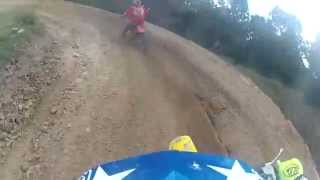 preview picture of video 'AMA Vintage National EVO 3B Open Moto #2 1983 Yamaha YZ490 Russel Creek Greensburg KY. OCT. '14'
