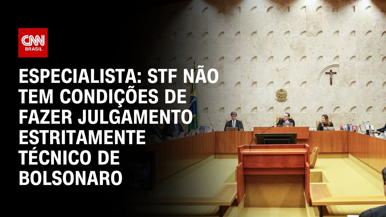 Especialista: STF não tem condições de fazer julgamento estritamente técnico de Bolsonaro | WW