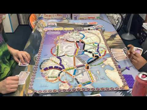Ticket to Ride: Nordic Countries playthrough