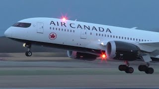 Download lagu Air Canada New Livery 787-8 [C-GHPQ] Dusk Takeoff from Calgary Airport ᴴᴰ mp3