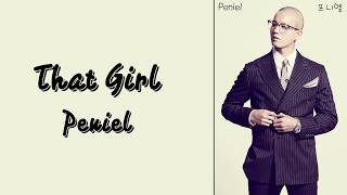 Peniel (프니엘) (BTOB) - That Girl [Lyrics]
