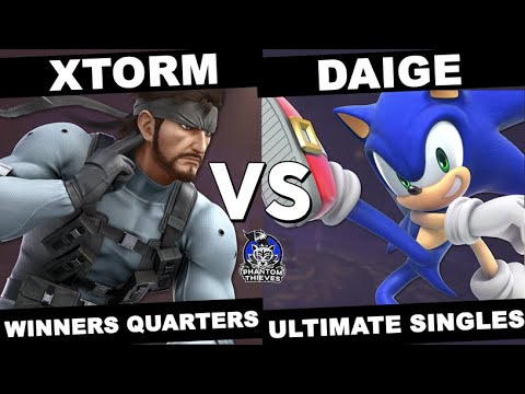 VELVET ROOM Winners Quarters - Xtorm (Snake) VS. Daige (Sonic) Smash Ultimate Tournament