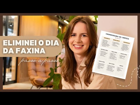 Como montar um cronograma de limpeza da casa | passo a passo