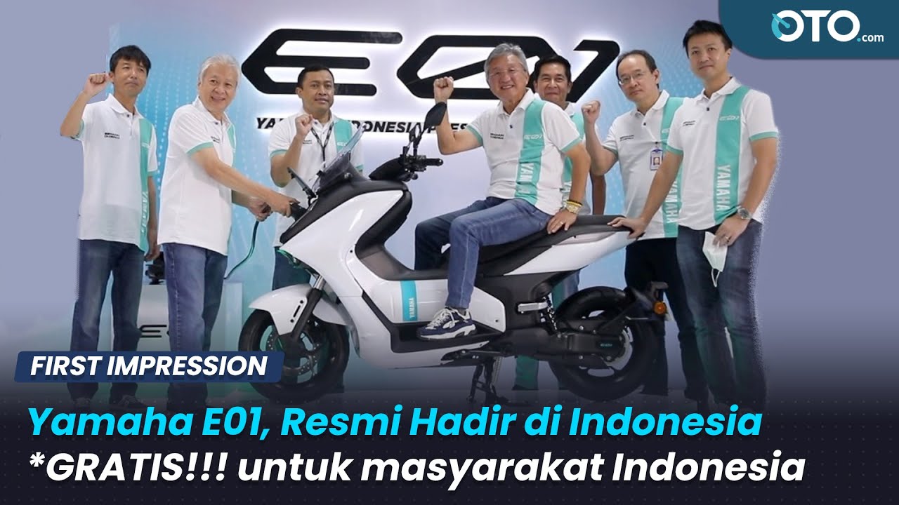Yamaha E01, Calon Kuat di Segmen Motor Listrik | First Impression